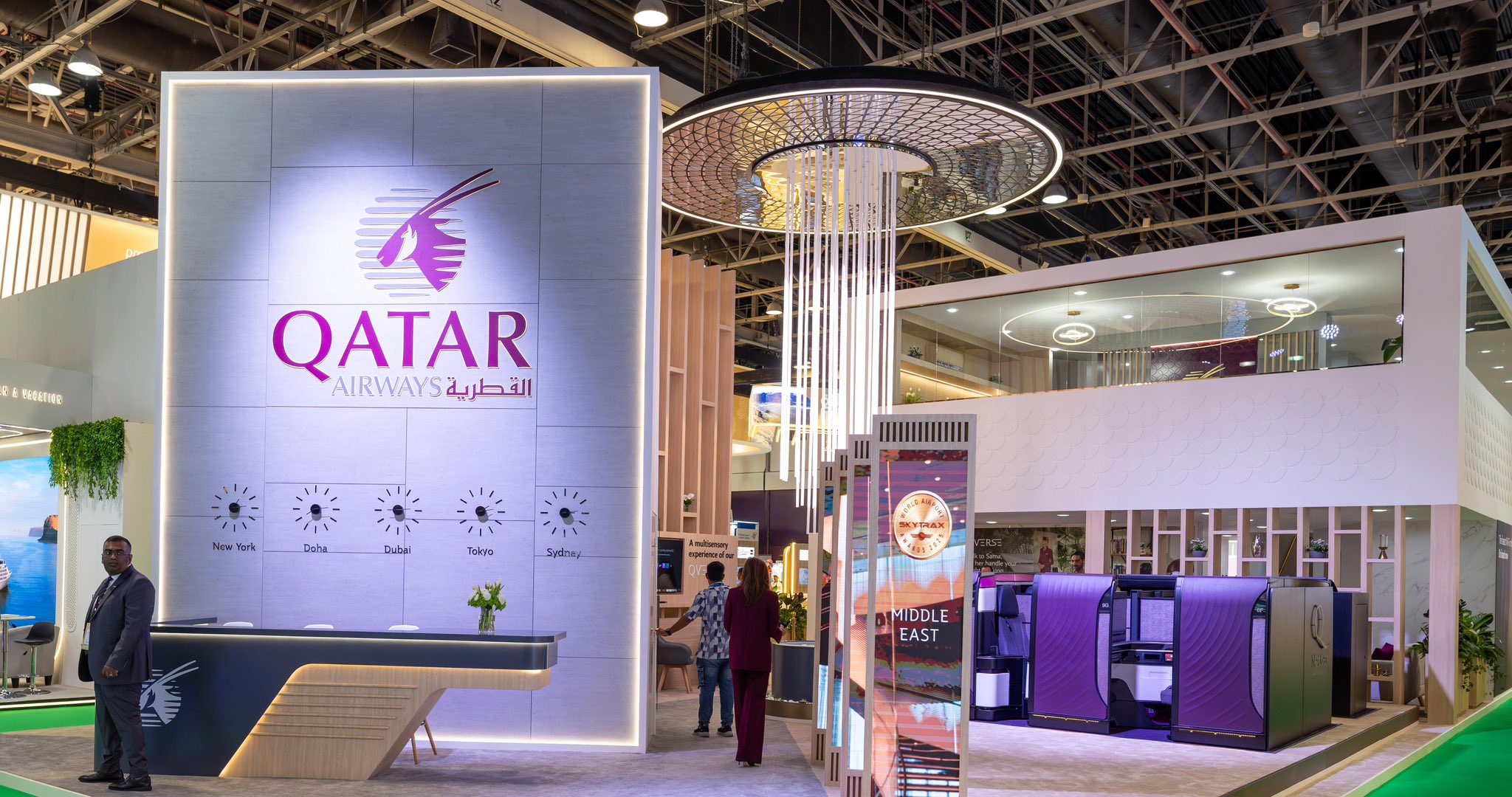Qatar Airways Unveils Culturally Immersive VR Experience at ATM Dubai 2025