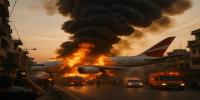 Shocking Images: India Air Crash Captured in Photos