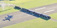 World’s Only Airport Where a Train Crosses the Runway